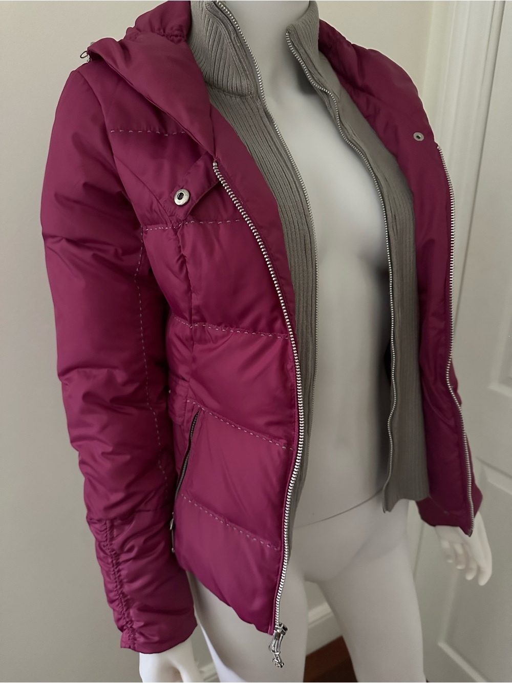 Eddie Bauer Premium Goose Down Puffer Jacket – Women’s XS Petite (XSP) ❄️💗